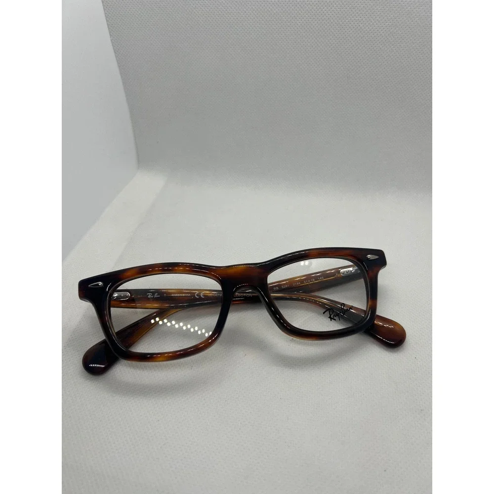 Ray-Ban RB 5281 2144 Tortoise Shell Square Eyeglasses Legends‎ 51-19-145